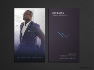 Business Card Design by SyncFuse™ Solutions for Wes Lewis | Design: #18185596