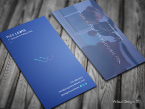 Business Card Design by SyncFuse™ Solutions for Wes Lewis | Design #18205202