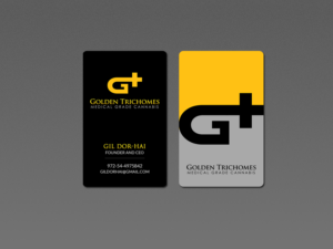 Business Card Design by Creations Box 2015 for Golden Trichomes | Design: #18201156