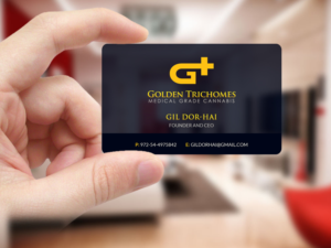 Business Card Design by Creations Box 2015 for Golden Trichomes | Design: #18201166