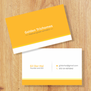 Business Card Design by rhalder4 for Golden Trichomes | Design: #18256903
