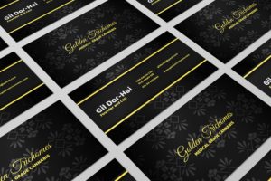 Business Card Design by rahulkachhad for Golden Trichomes | Design: #18320284