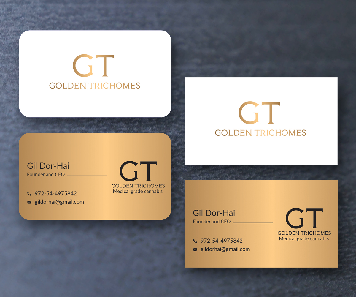 Business Card Design by M6G for Golden Trichomes | Design #18229149