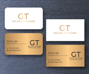 Business Card Design by M6G for Golden Trichomes | Design: #18229149
