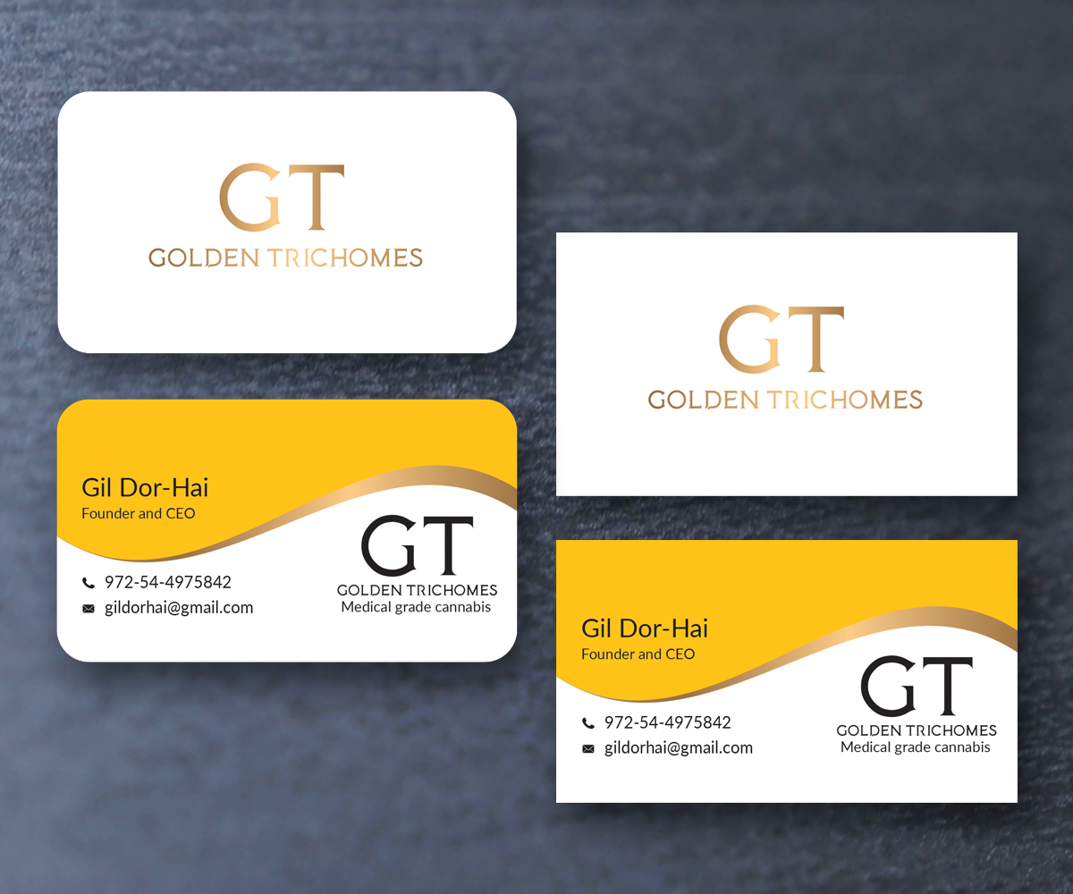 Business Card Design by M6G for Golden Trichomes | Design #18229201