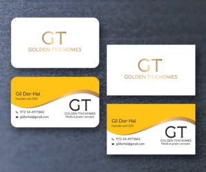 Business Card Design by M6G for Golden Trichomes | Design: #18229201