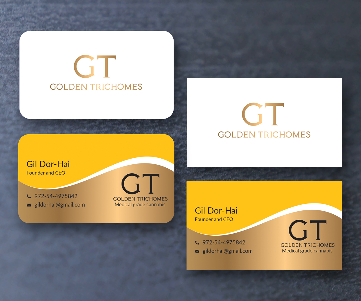 Business Card Design by M6G for Golden Trichomes | Design #18229211