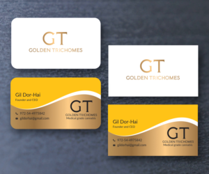 Business Card Design by M6G for Golden Trichomes | Design: #18229211