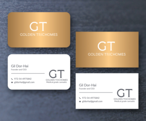 Business Card Design by M6G for Golden Trichomes | Design: #18229233