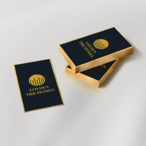 Visitenkarten-Design von seventyfour für Golden Trichomes | Design #18300976