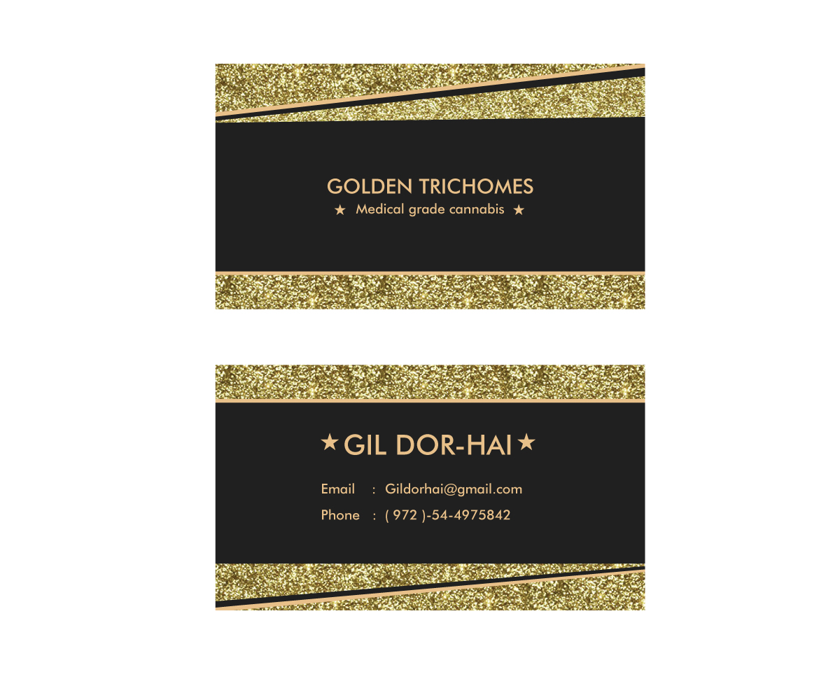 Business Card Design by racle for Golden Trichomes | Design #18216623