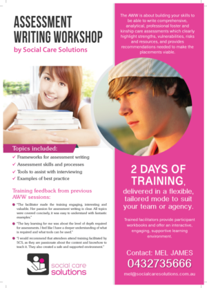 Flyer Design by meet007 for Social Care Solutions | Design: #18206531