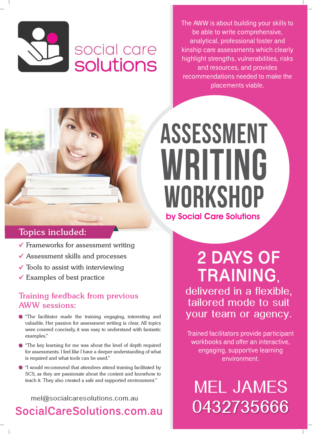 Flyer Design by meet007 for Social Care Solutions | Design #18206532