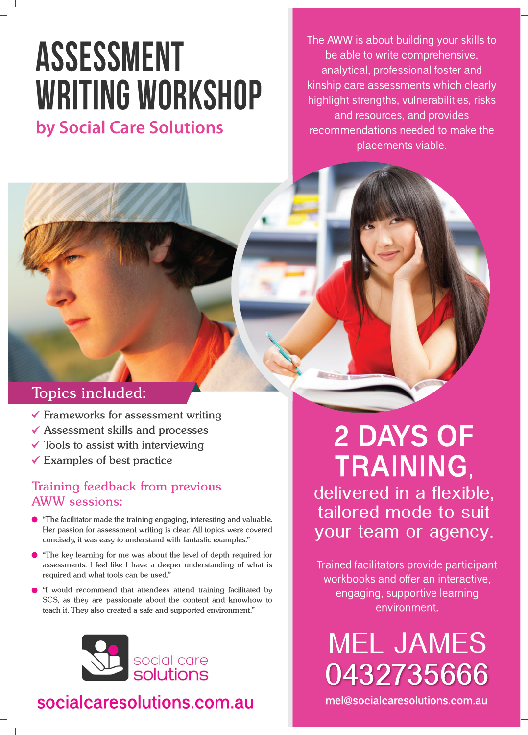 Flyer Design by meet007 for Social Care Solutions | Design #18207707