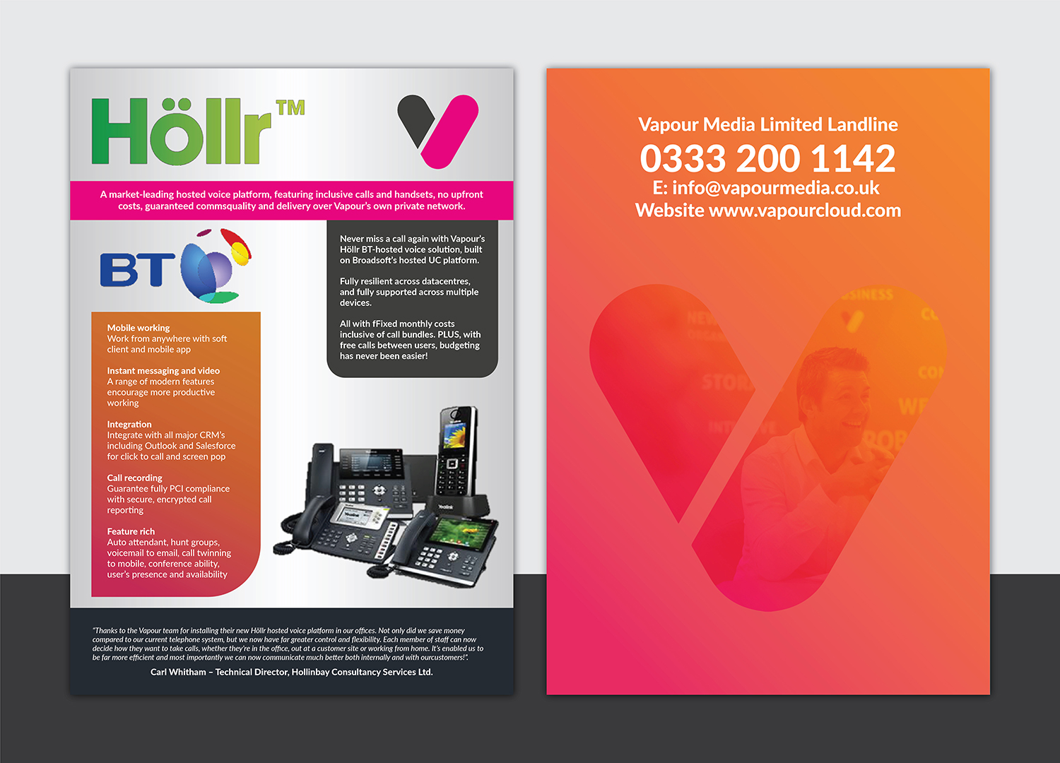 Flyer Design by Deziners Zone for Vapour Cloud | Design #18193538