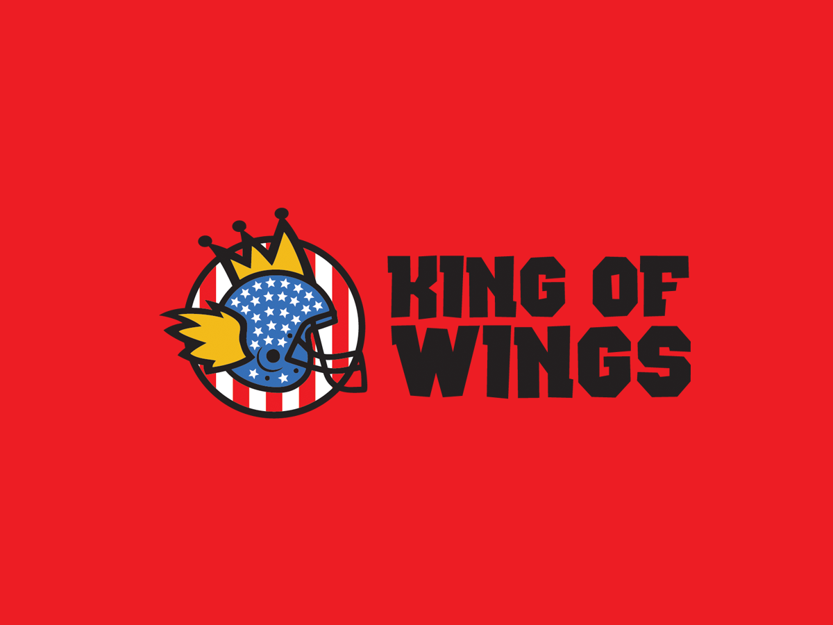 Logo Design by FRESTI for king of wings | Design #18194246