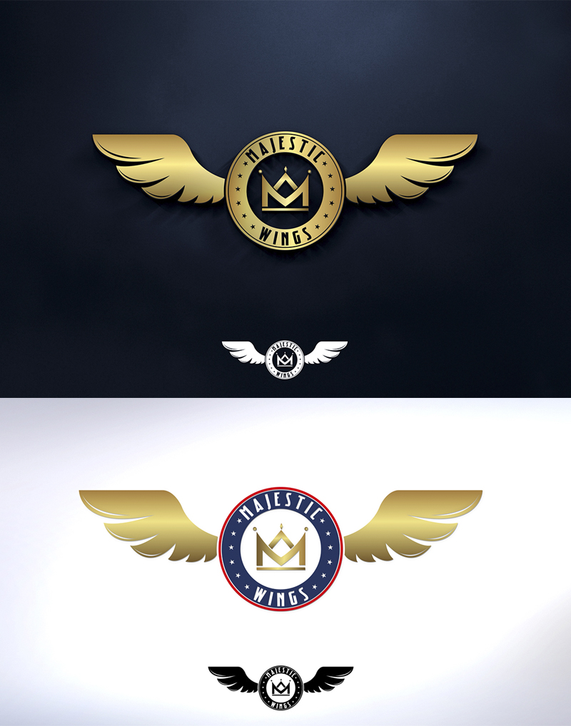 Logo Design by Marco Rubio for king of wings | Design #18271276