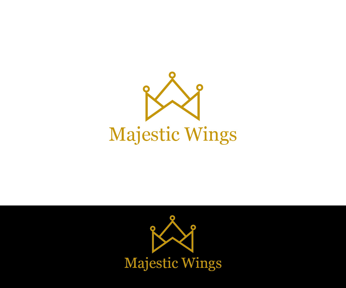 Logo Design by Isnah Logo for king of wings | Design #18265566