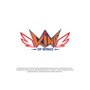 Design de Logo par Teamtruncatus pour king of wings | Design : #18251872