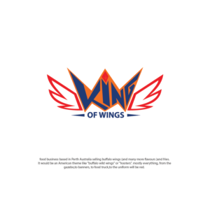 Design de Logo par Teamtruncatus pour king of wings | Design : #18251891
