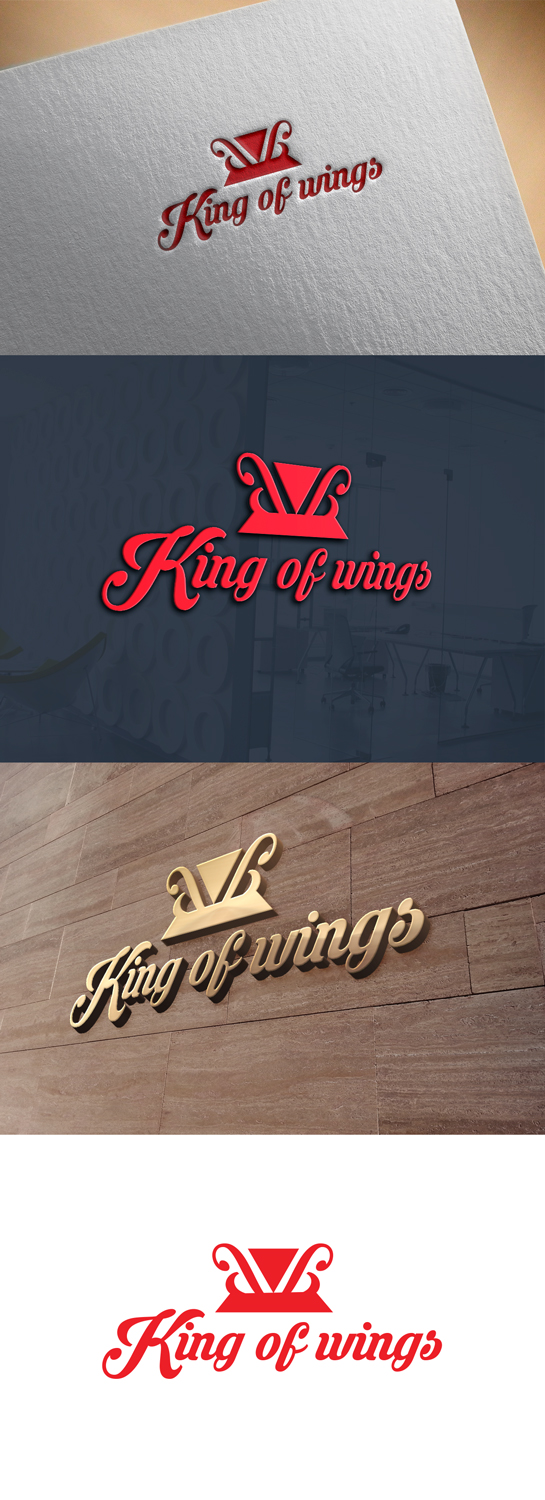 Logo Design by designmind78 for king of wings | Design #18209672