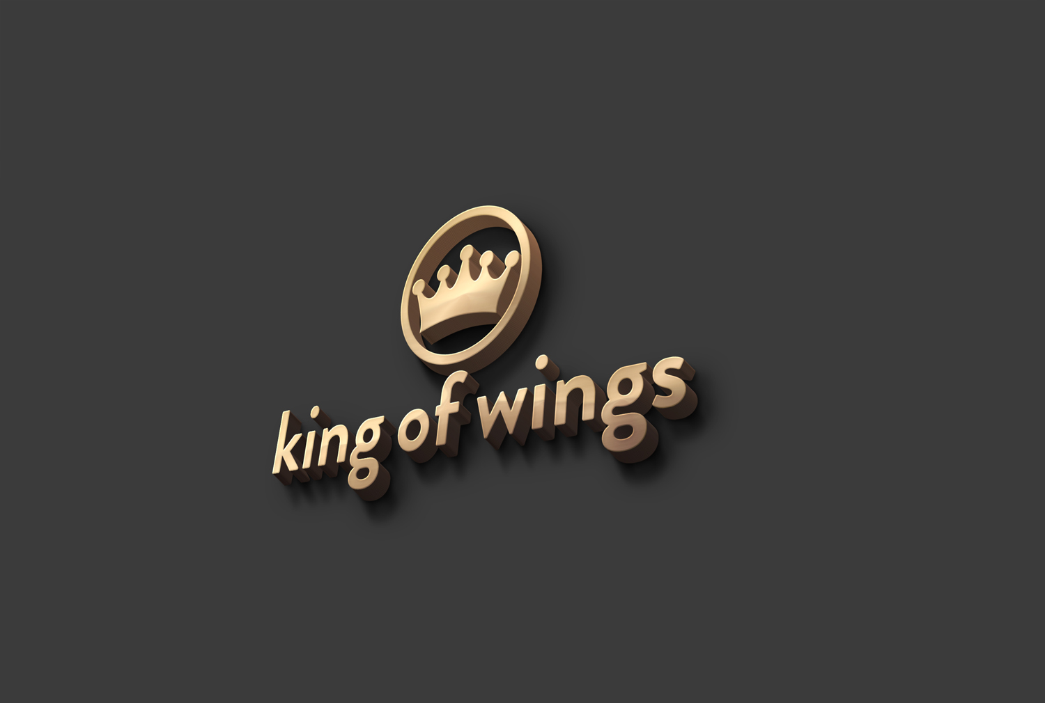 Logo Design by designmind78 for king of wings | Design #18238006