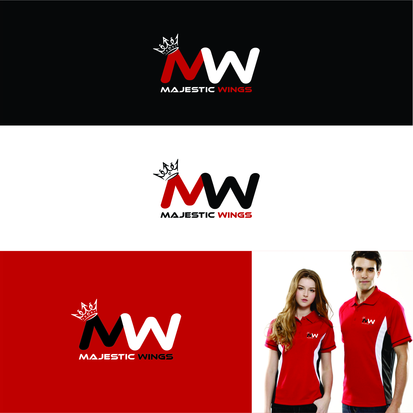 Logo Design by intania.sari1 for king of wings | Design #18340230