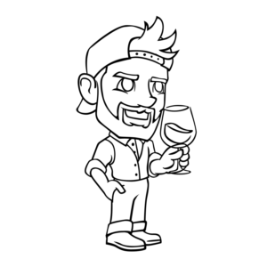 Winemaker in cellar and vineyard for two labels | Diseño de Personaje por Abiyoso28