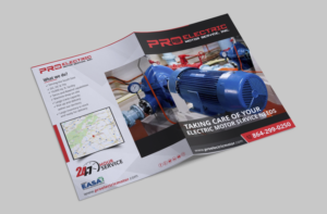 Marketing Brochure for Electric Motor Service Industry  | Diseño de Brochure por ecorokerz