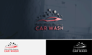 Logo Design by Mime Artworks for Auto Glide Express Car Wash | Design: #18368228