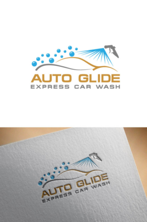 Logo Design by zobutiger for Auto Glide Express Car Wash | Design: #18281750