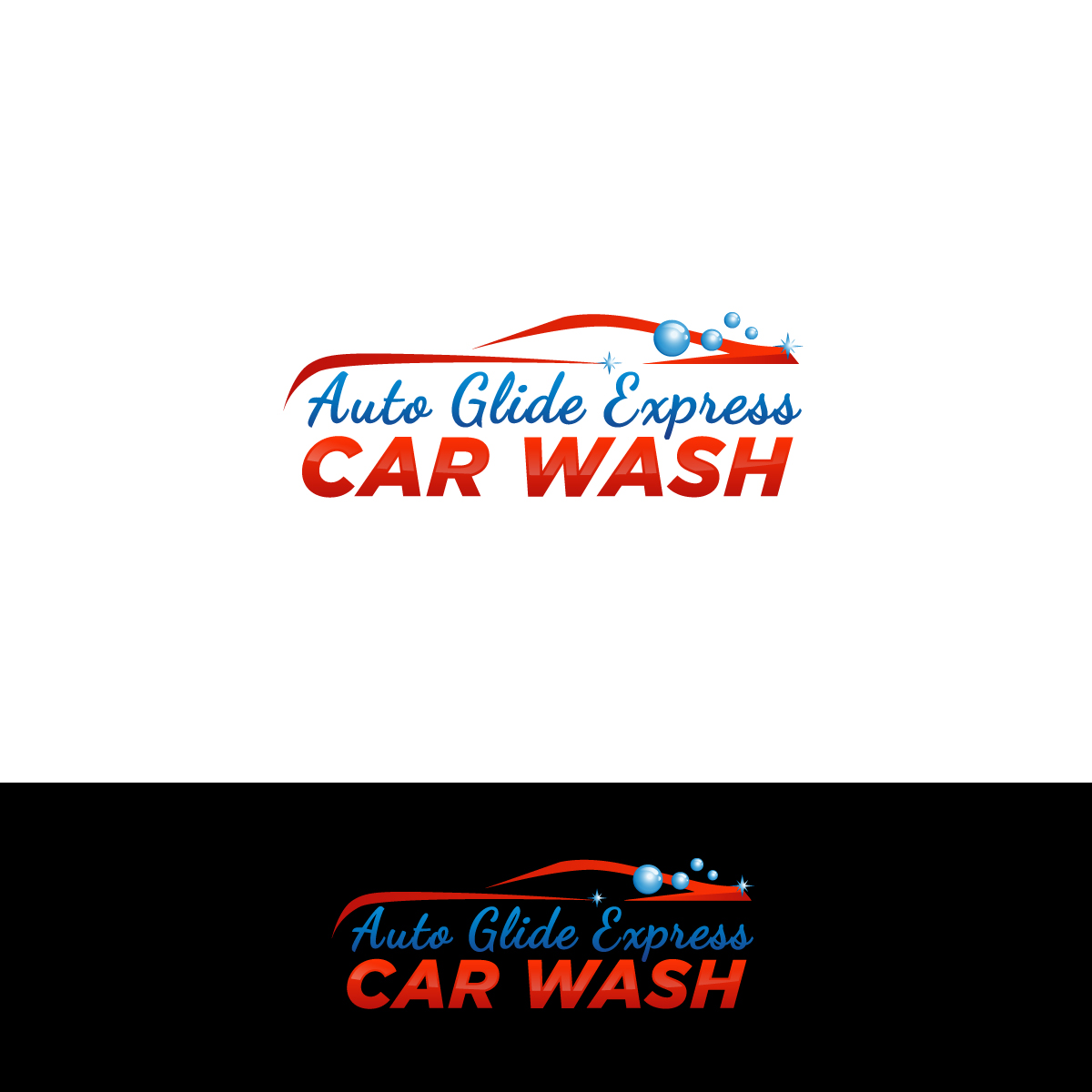 Logo Design by 7bitdesigner for Auto Glide Express Car Wash | Design: #18376953