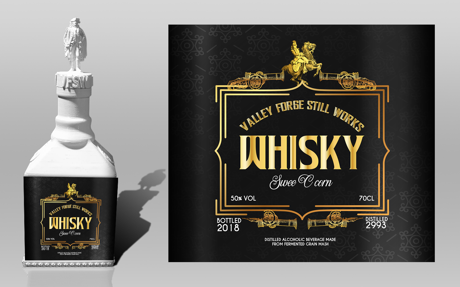 Diseño de Etiqueta por SAI DESIGNS para Valley Forge Still Works | Diseño #18244348