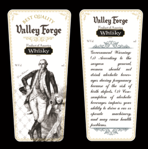 Label Design by hoang lan for Valley Forge Still Works | Design: #18259632