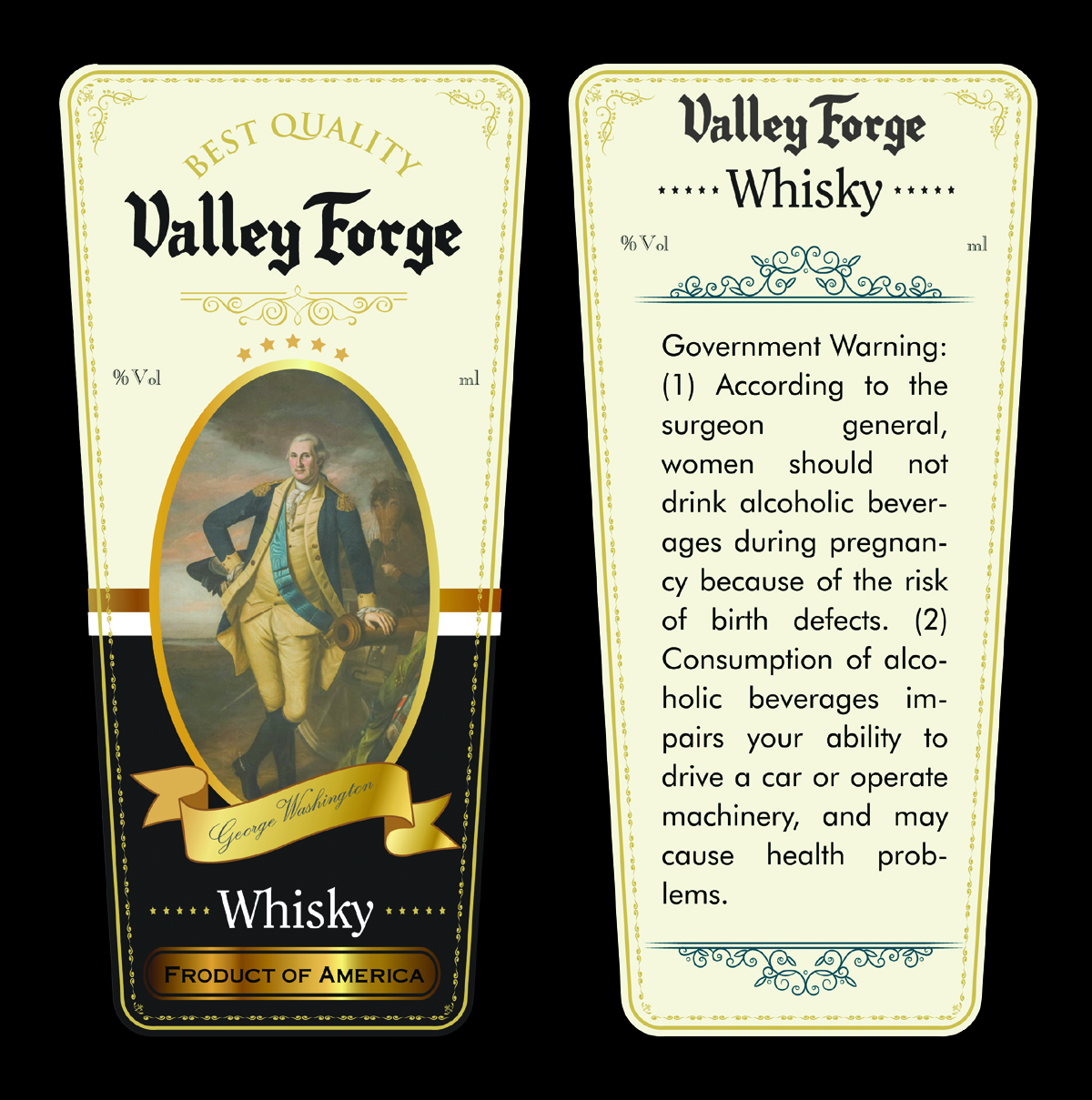 Label Design by hoang lan for Valley Forge Still Works | Design #18259633