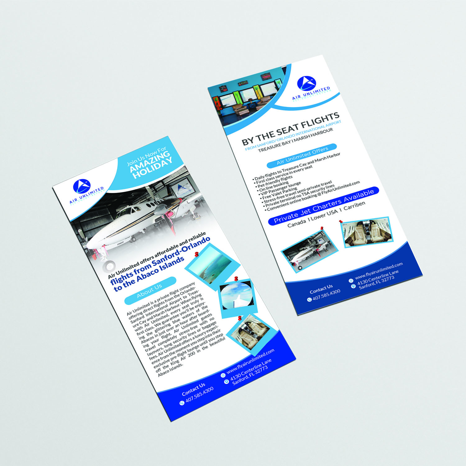 Flyer Design by creative.bugs for Air Unlimited | Design #18201706