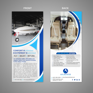Flyer Design by creative.bugs for Air Unlimited | Design: #18202394