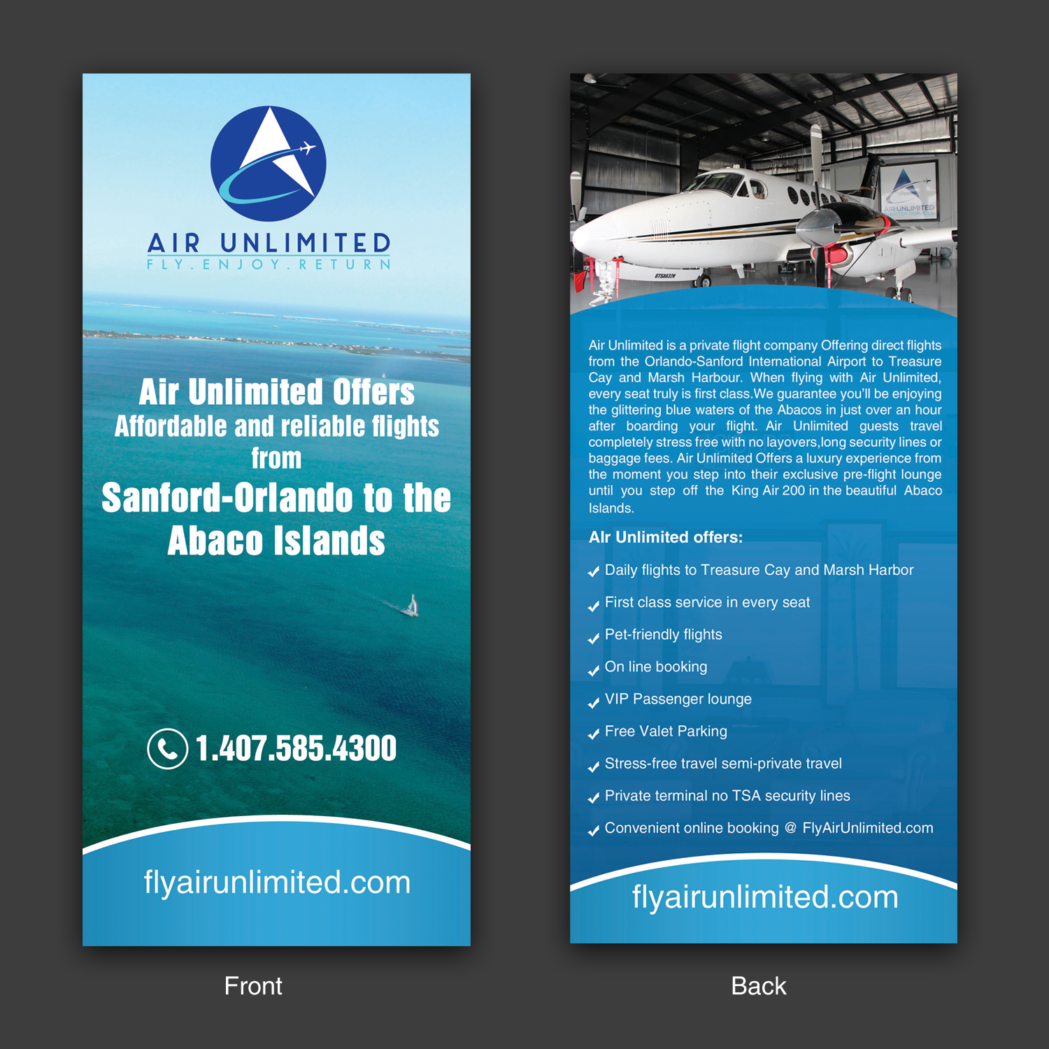 Flyer Design by Schöpfer for Air Unlimited | Design #18203861