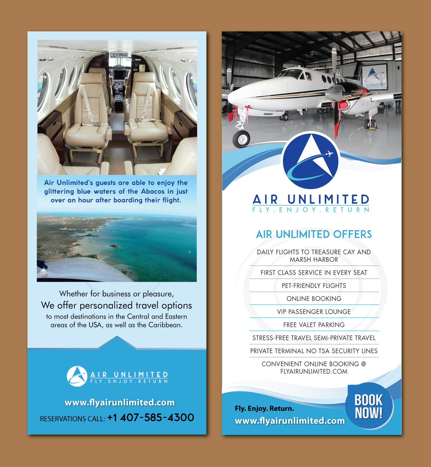 Flyer Design by meet007 for Air Unlimited | Design #18204510