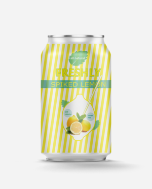 Can design for new all natural low calorie spiked lemonade | Design Emballage par Silviya M