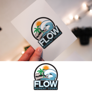 Logo Design by Impressive Solutions for flow moment tours | Design: #18253016