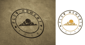 Logo Design by Impressive Solutions for flow moment tours | Design: #18253021