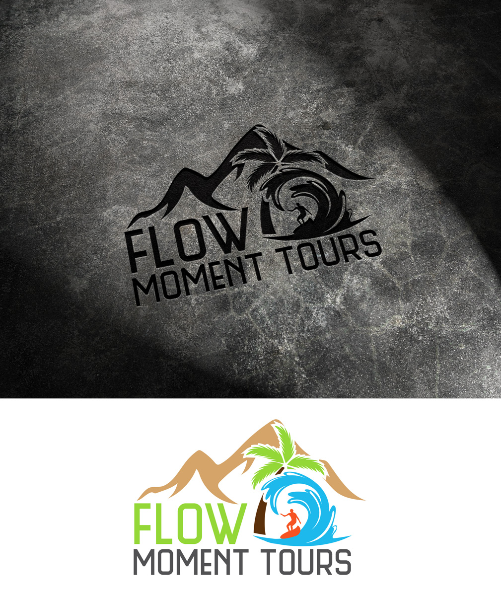Logo Design by Impressive Solutions for flow moment tours | Design #18253023
