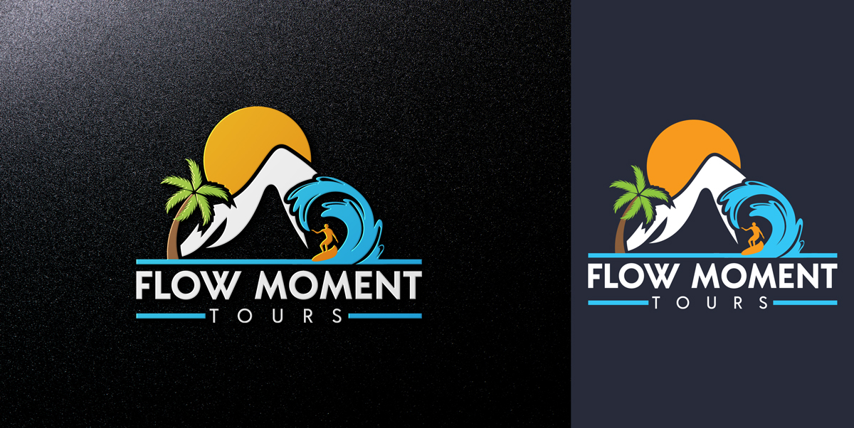 Logo Design by Impressive Solutions for flow moment tours | Design #18253024