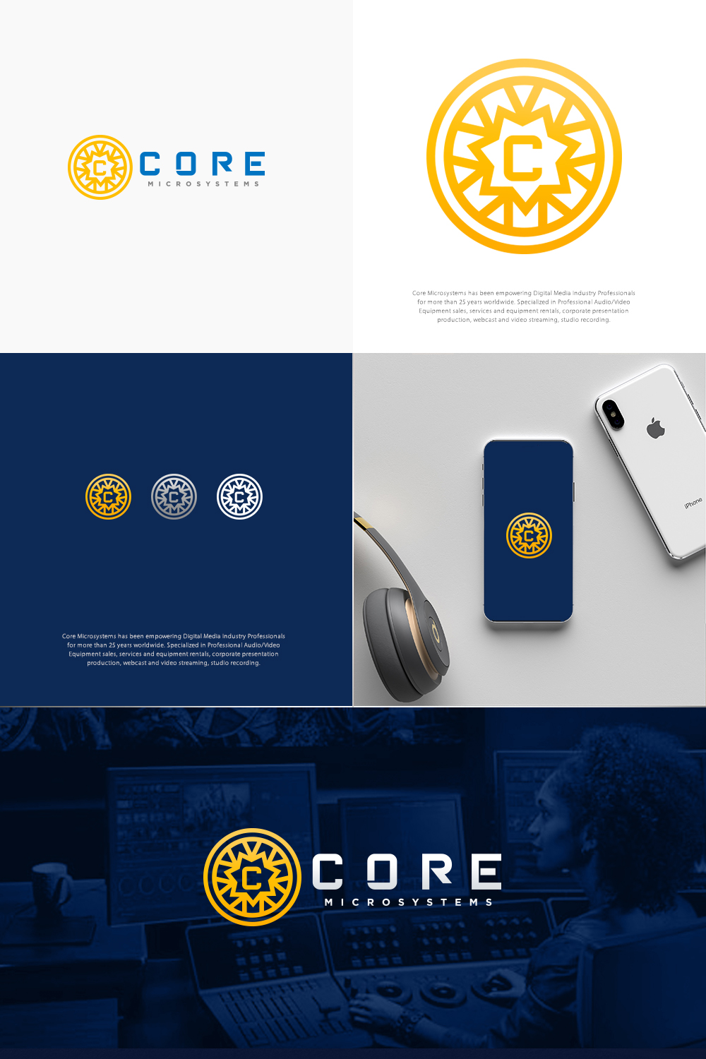 Logo Design by creative.visuals for Core Microsystems | Design #18302073