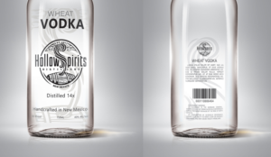 Hollow Spirits Alcohol Bottle Design | Diseño de Empaque por Silviya M