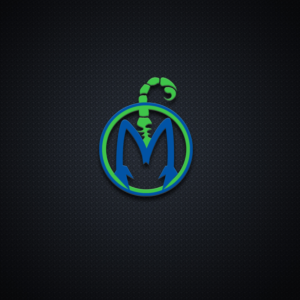 Vegan Scorpio logo | Logo-Design von edge design