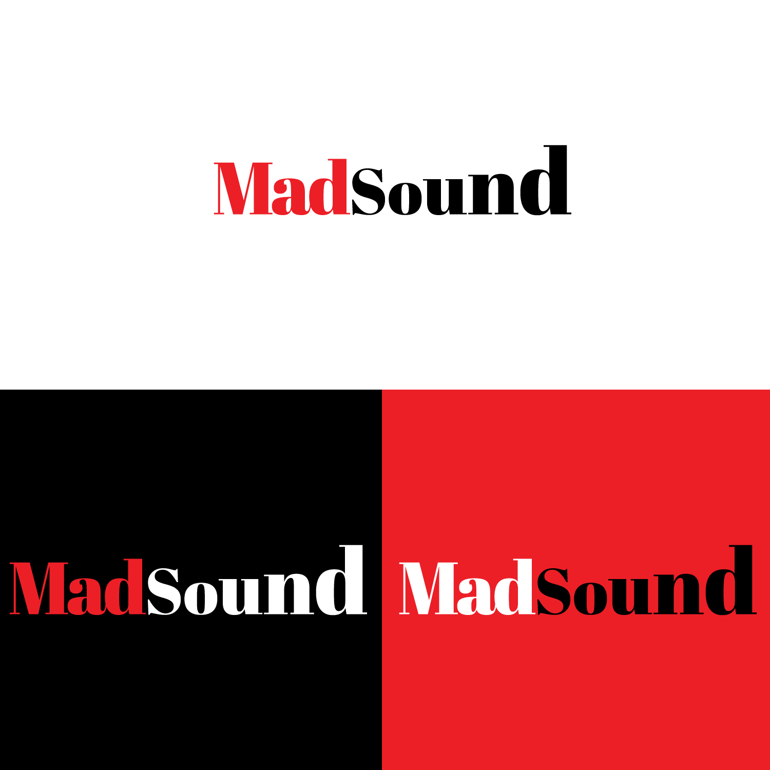Logo Design by naimgg for Mad Sound (ForMusic) | Design #18206394