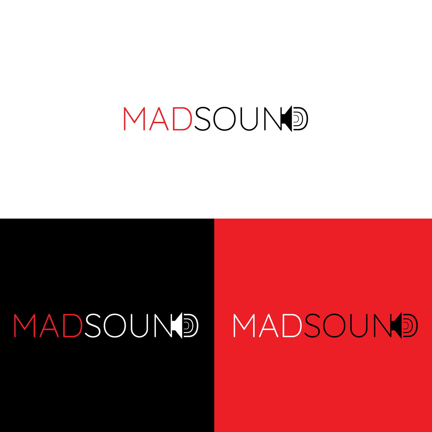 Logo Design by naimgg for Mad Sound (ForMusic) | Design #18206411