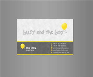 Business Card Design by Sarah Haroon for this project | Design: #2807589
